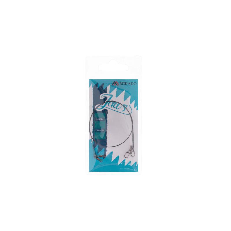 Mikado Tungsten-Leader - Jaws-Extralight - 25cm/2.5Kg - 2 Stck.