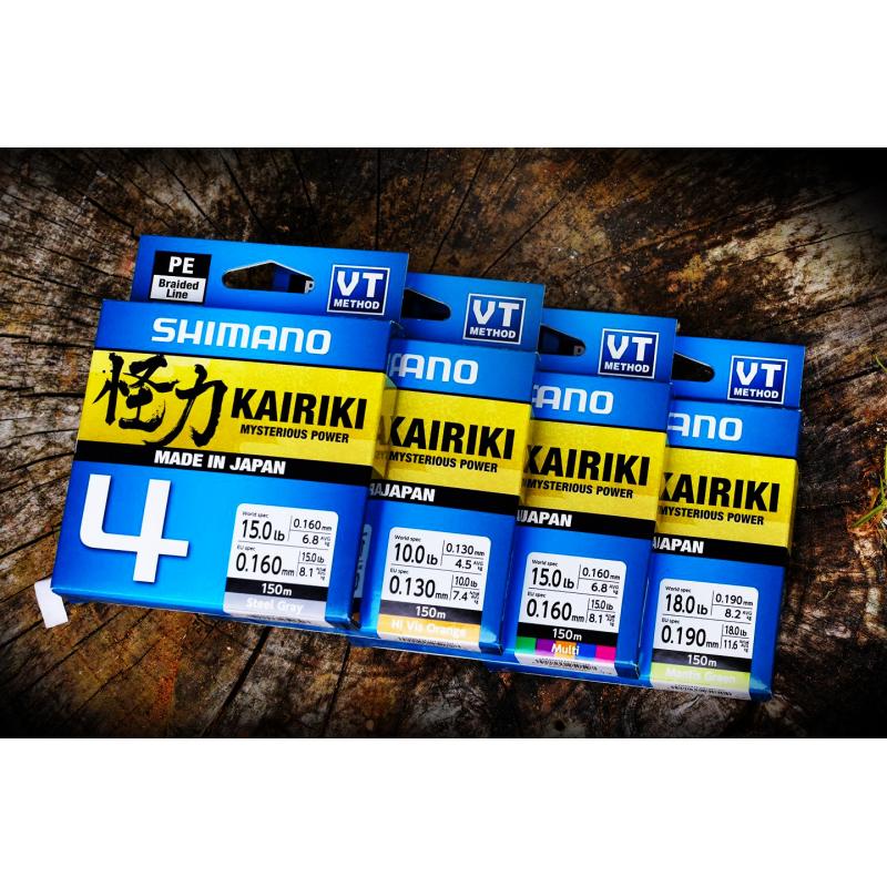 Shimano Kairiki 4 300M Mantis Green 0,100mm/6,8Kg