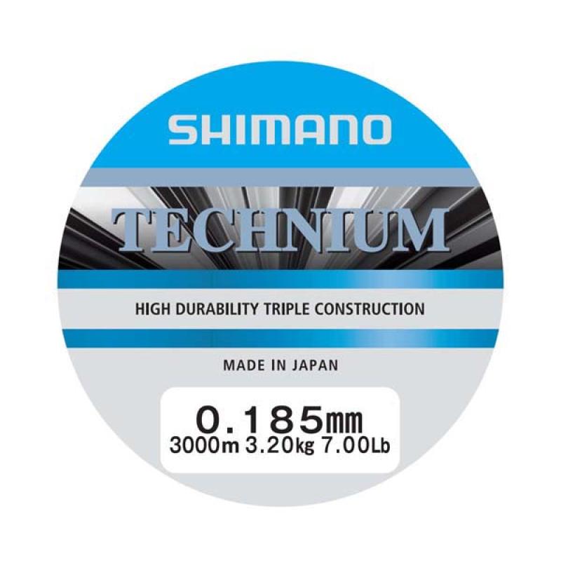Shimano Technium A Mono 2990m 0.185mm 3.2kg Grey