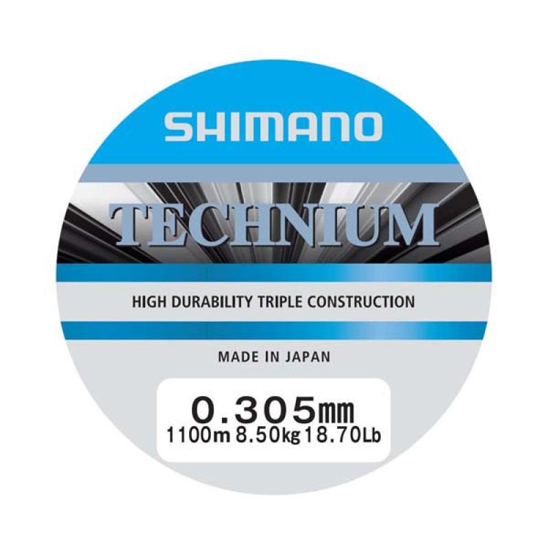 Shimano Technium A Mono 1100m 0.305mm 8.5kg Grey