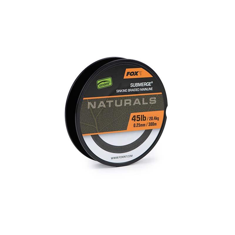 Fox Sub Nat Braid x 300m 0.25mm 45lb/20.4kg