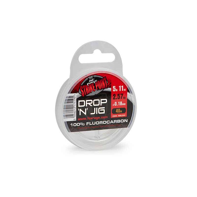 Fox Rage Strike Point Drop N Jig Fluro 6.8lb