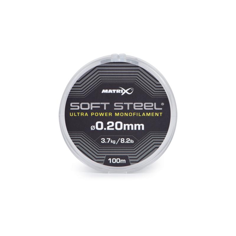 Matrix Soft Steel Ultra Power Monofilament 0.20mm 100m