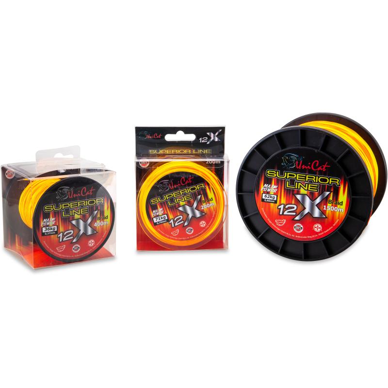 Uni Cat 12 X Superior Line 400m 0,37mm/36kg