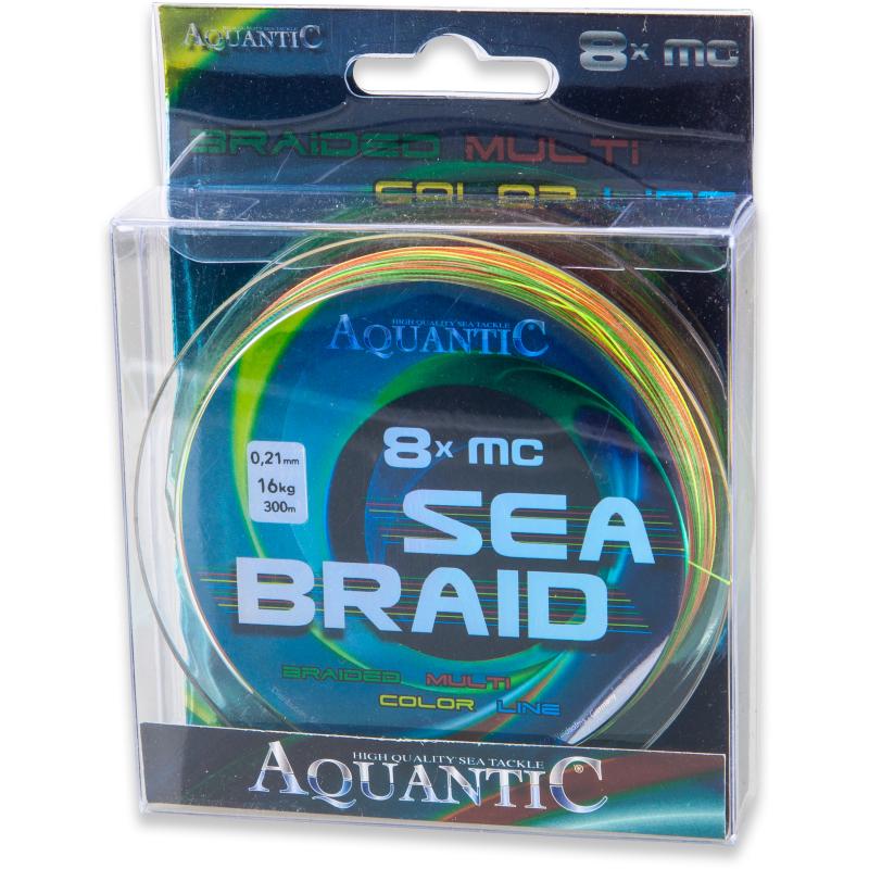 Aquantic 8x MC Sea-Braid 0,16mm 300m