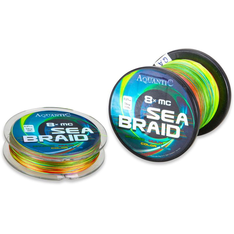 Aquantic 8x MC Sea-Braid 0,16mm 1500m