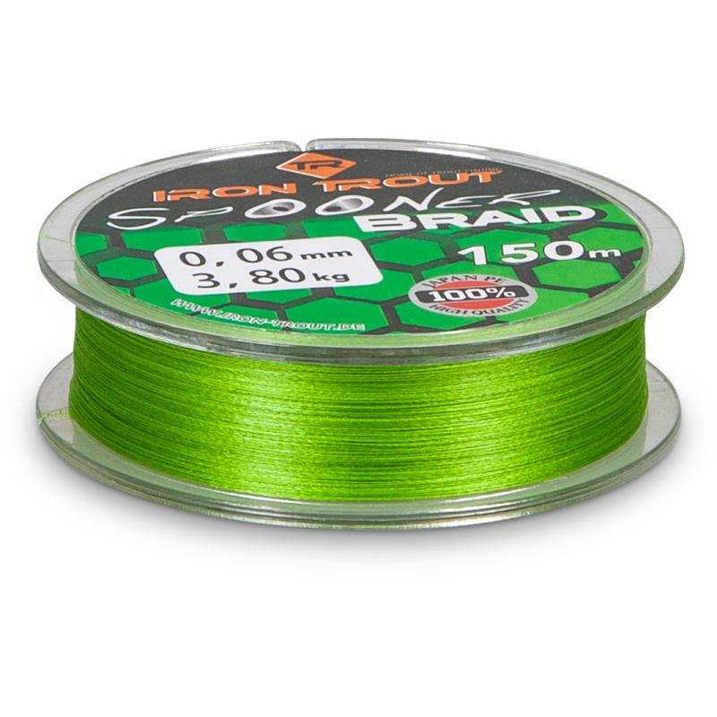 Iron Trout Spooner Braid 0,05mm Camo Green 150m