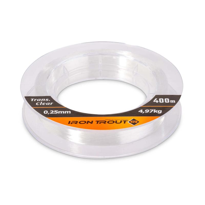 IRON TROUT  Super Line Trans. Clear 400m 0,22mm/4,25KG