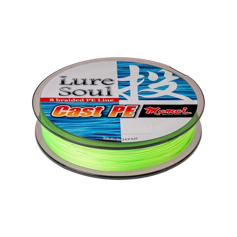 Zeck Momoi Lure Soul PE #2 15.9kg 150m Lime Green