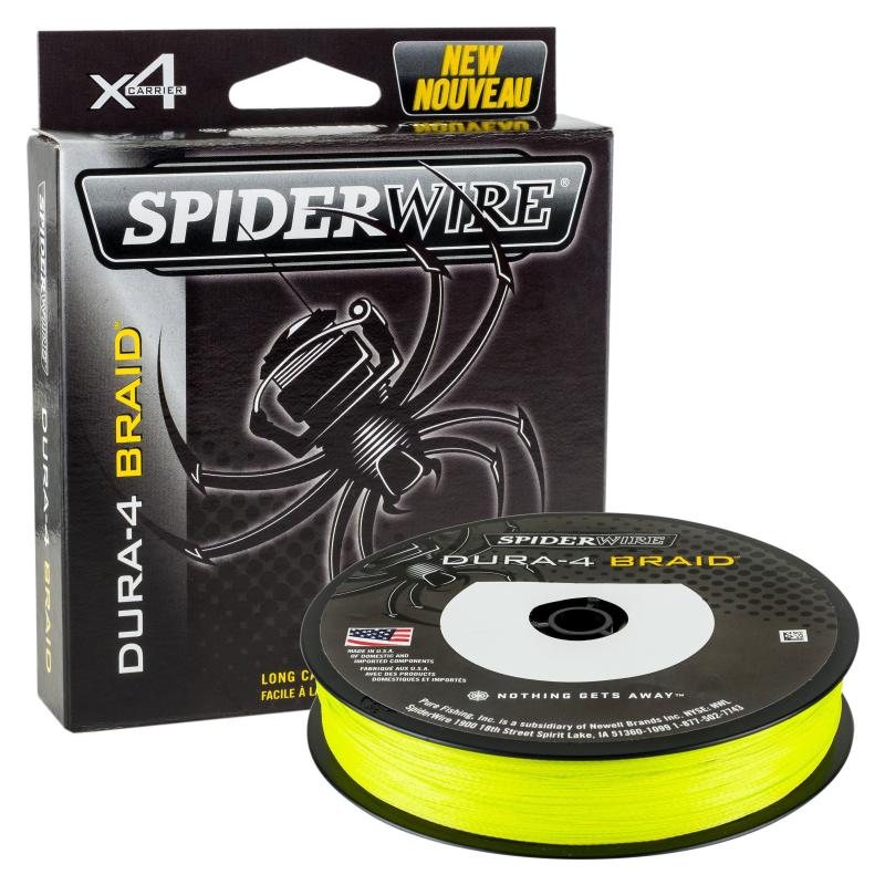 Spiderwire DURA 4 BRAID 150M 0.35MM/35.0KG-77LB YELLOW