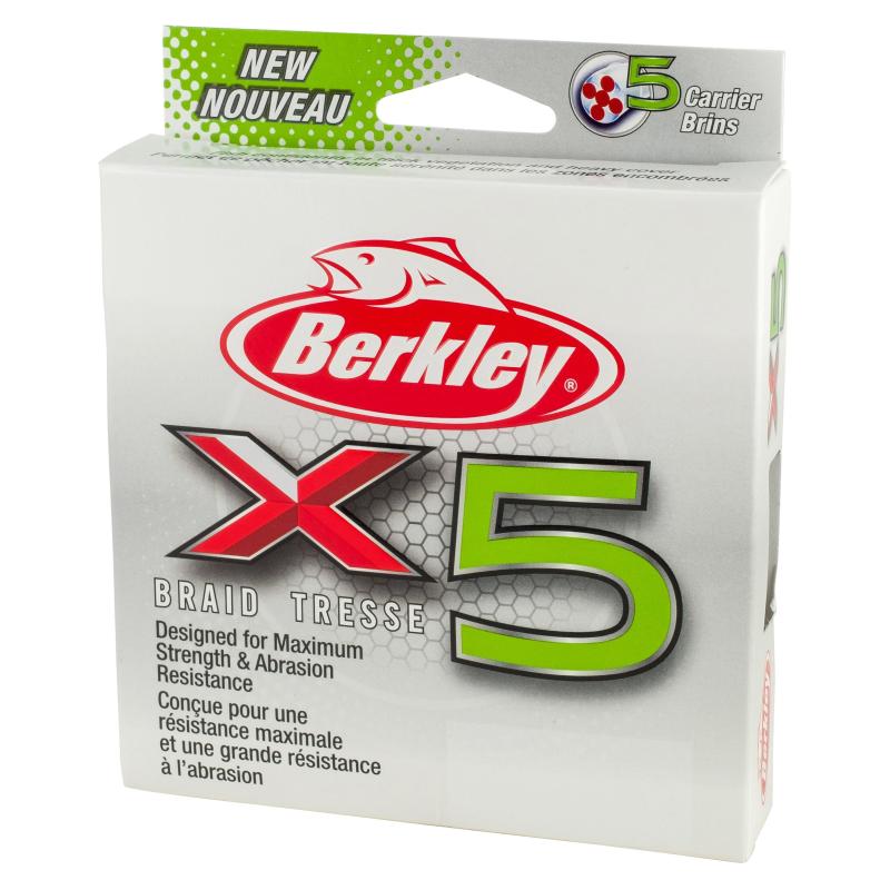 Berkley X9 Braid Fluro Green 30lb 20.6kg 300m 0.20mm