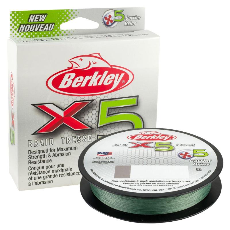 Berkley X5 150M 9.1K low visible green 0,17