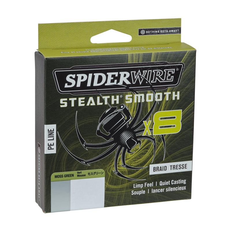 Spiderwire Stealth Smooth8 0.29mm 150M 26.4K Moss Green