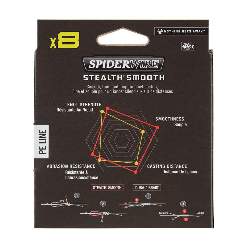 Spiderwire Stealth Smooth8 0.15mm 150M 16.5K Yellow