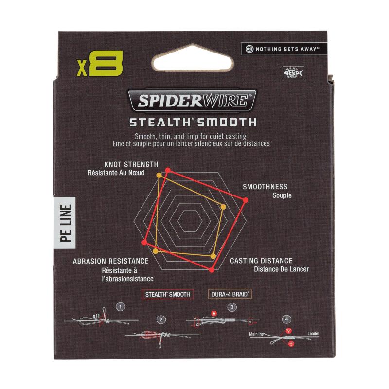 Spiderwire Stealth Smooth8 0.23mm 300M 23.6K translucent