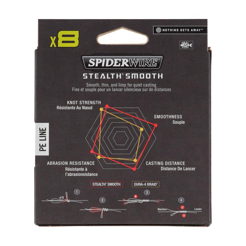 Spiderwire Stealth Smooth8 0.13mm 150M 12.7K code red