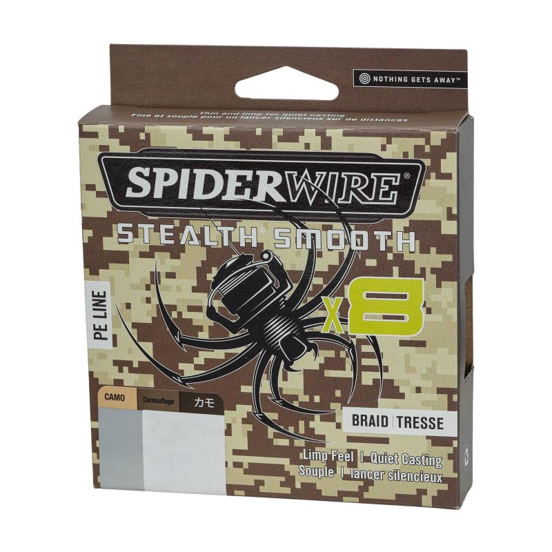 Spiderwire Stealth Smooth8 0.19mm 150M 18.0K CAMO