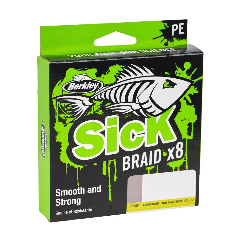 Berkley Sick Braid Hi-Viz Yellow 0.23 300m