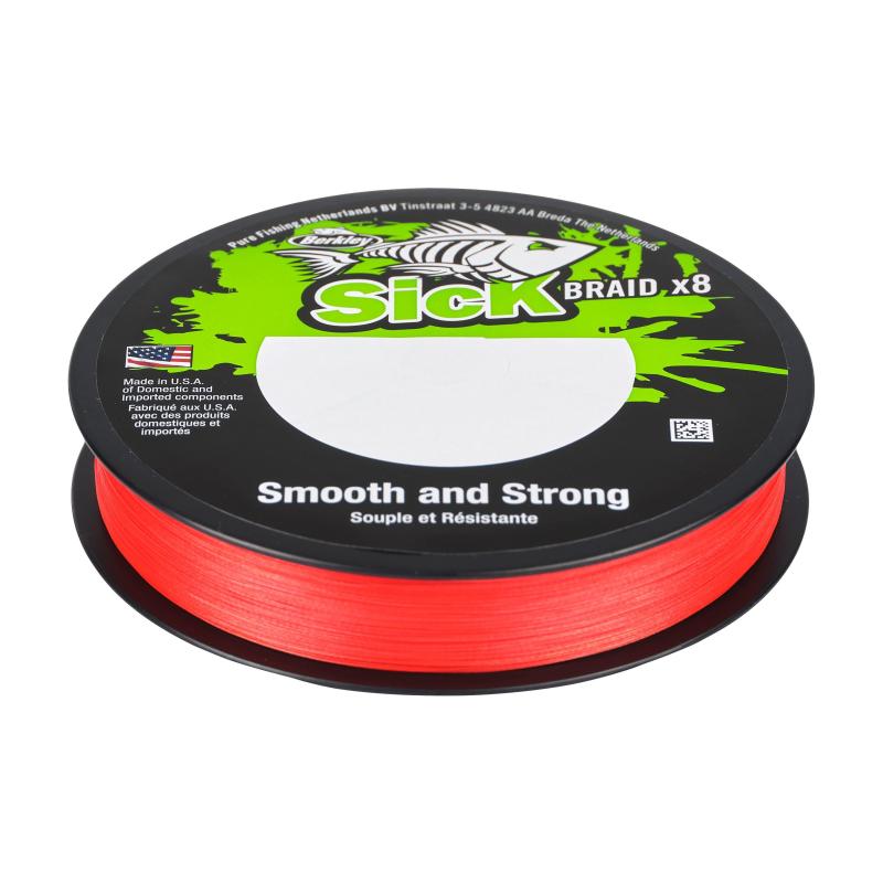 Berkley Sick Braid Red 0.10 2000m