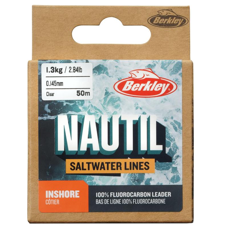 Berkley Nautil Inshore Fluorocarbon 50m 0.14mm Cl.