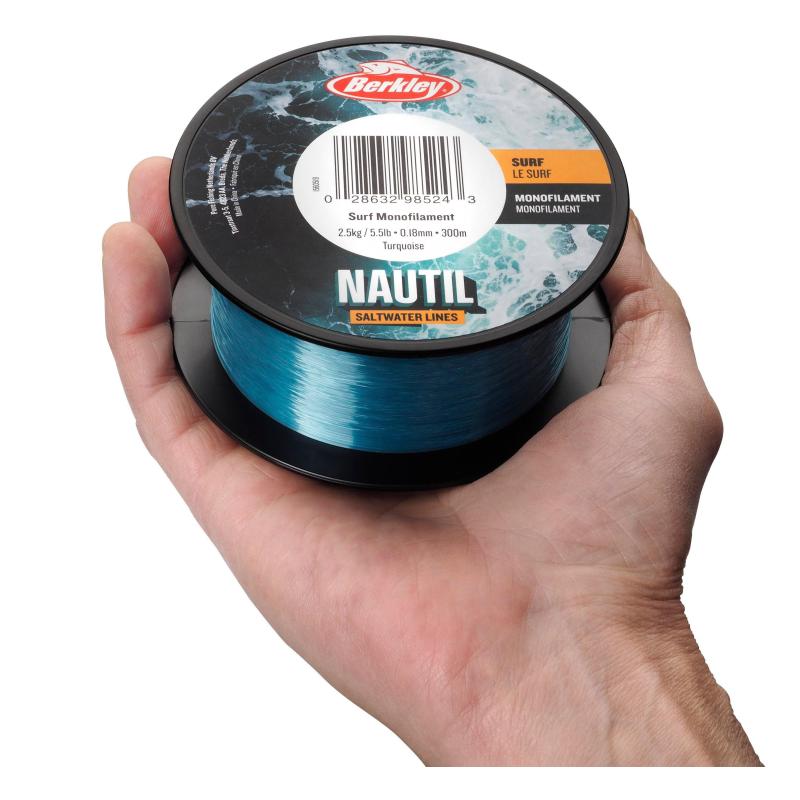 Berkley Nautil Monofilament 600m 0.18mm Turquoise