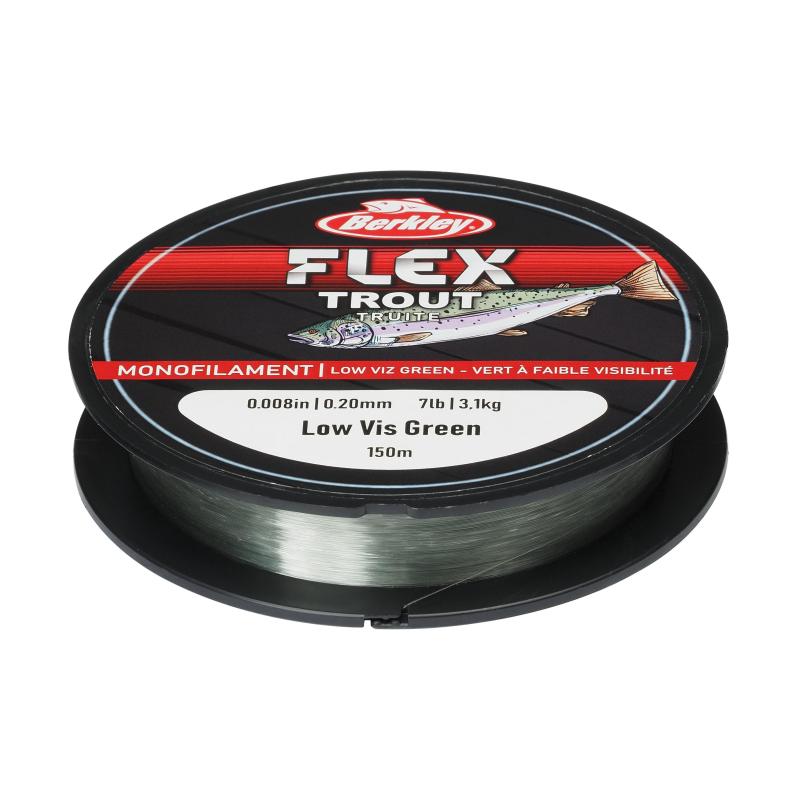 Berkley Flex Trout 150m 0.20mm Lv green