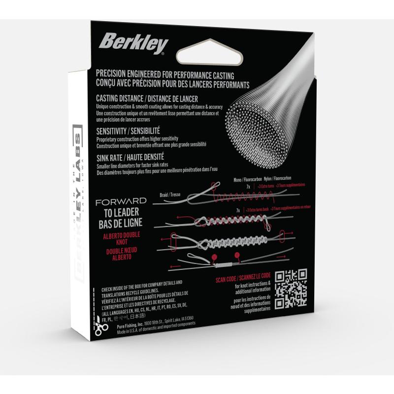 Berkley Finesse Braid 150m 0,26mm 12,4Kg Crystal