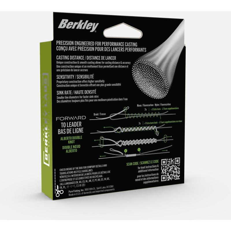 Berkley Finesse Braid 1800m 0,25mm 10,5Kg Crystal