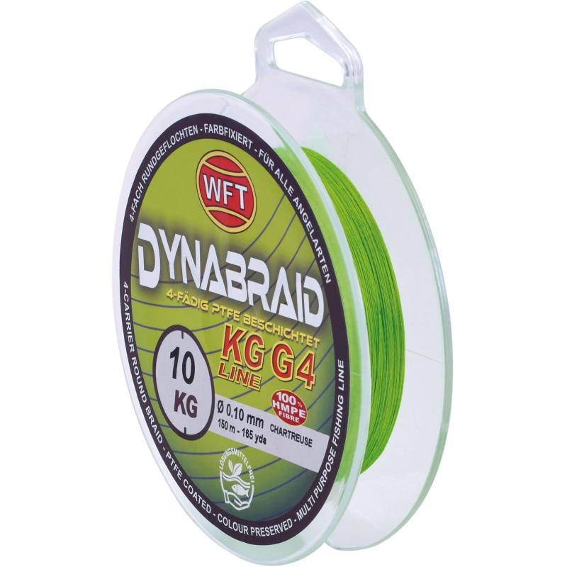 Produktbild WFT Round Dynabraid G4 chartreuse 26KG 1000m