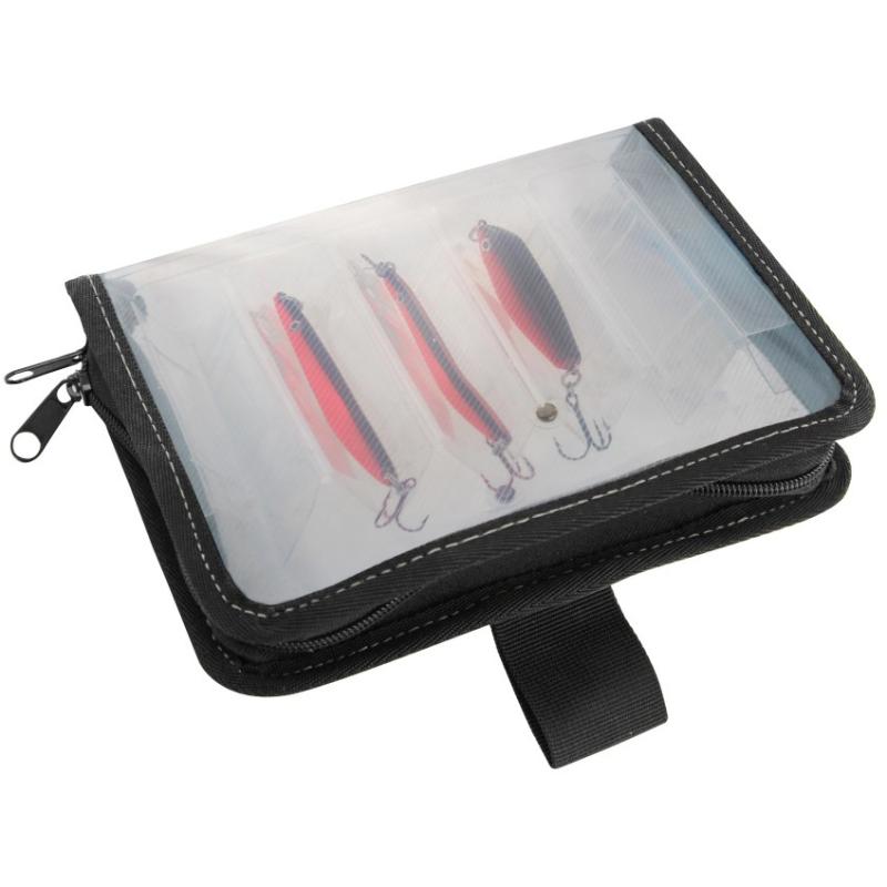 JENZI Kunststoff - Box, Tasche mit V-Einteilung, Ma&szlig;e: 240 x 175 x 40