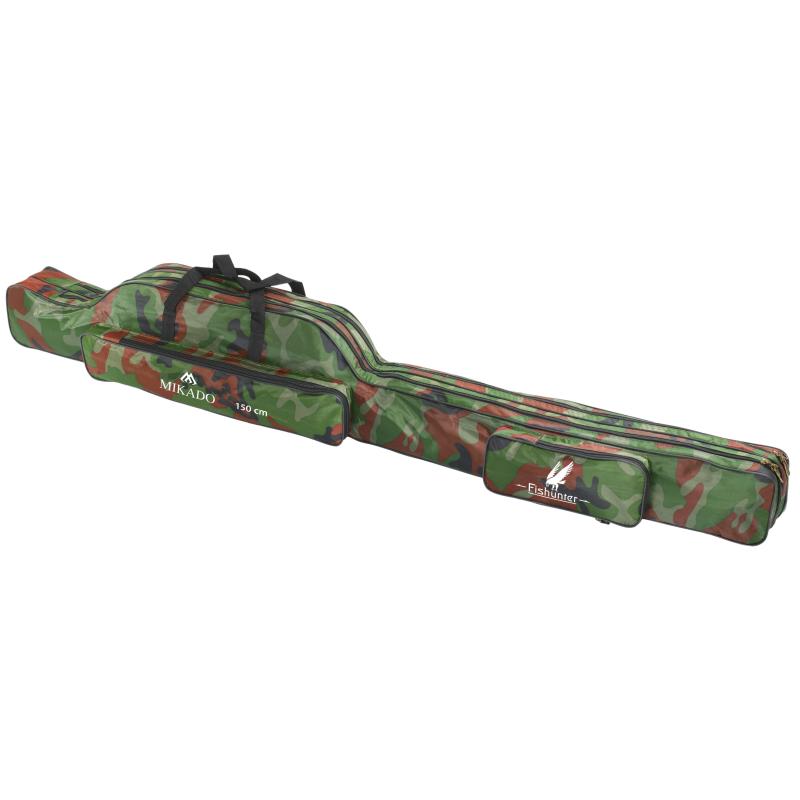 Mikado Rutenfutteral - 2 F&auml;cher 80cm - Camouflage