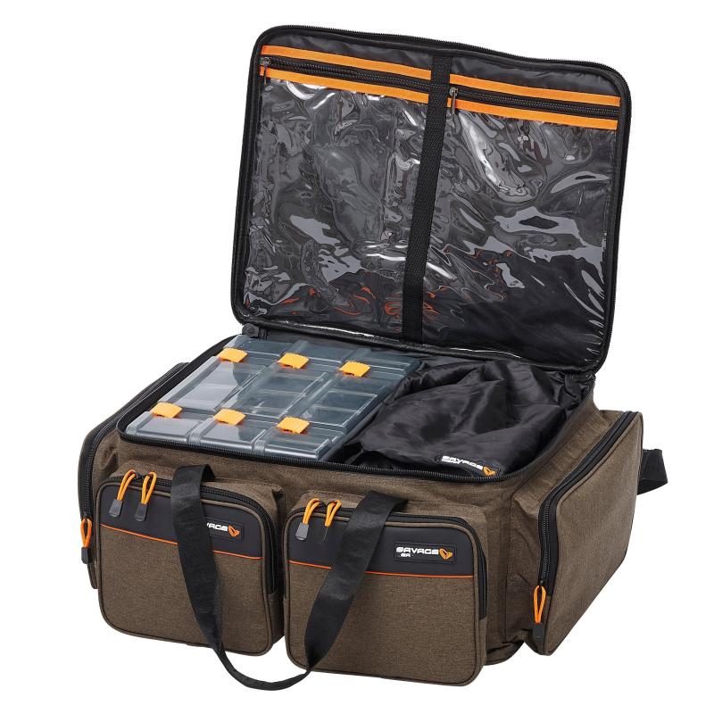 Savage Gear System Box Bag S 3 Boxes 5 Bags 15X36X23Cm 5.5L