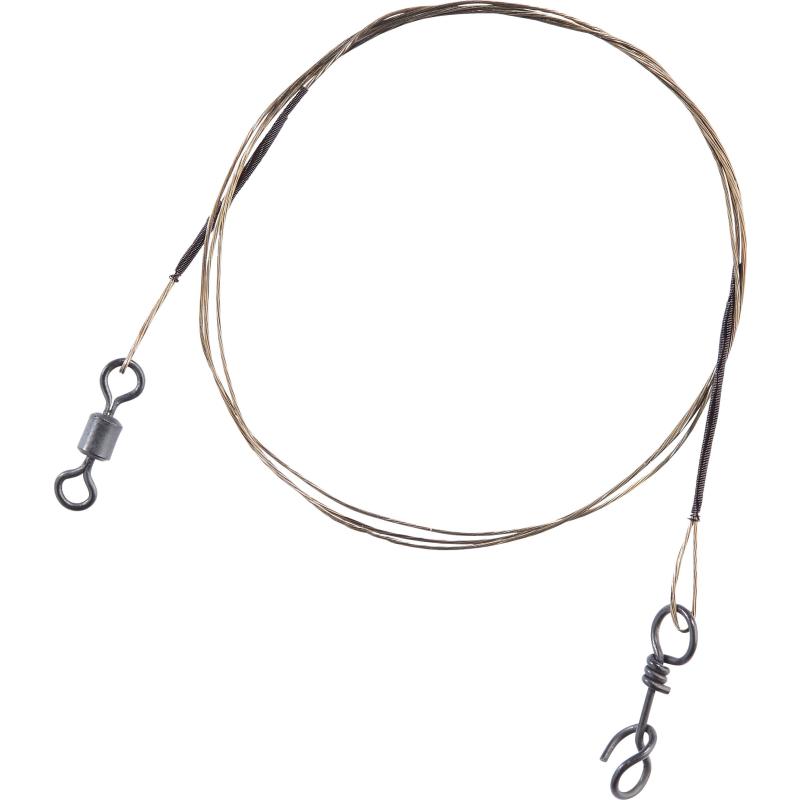 Balzer 1x7 Stahlvorfach mit Schnellwechsel-Clip, 9kg, 50cm