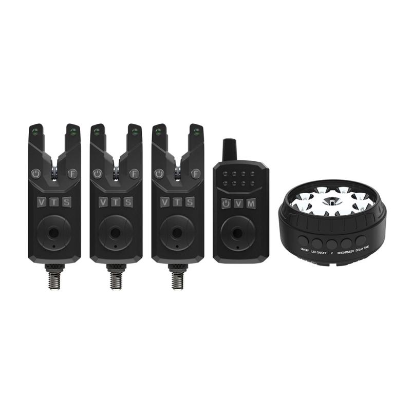 Sonik Sks2 Alarm Set 3+1 + Bivvy Lamp