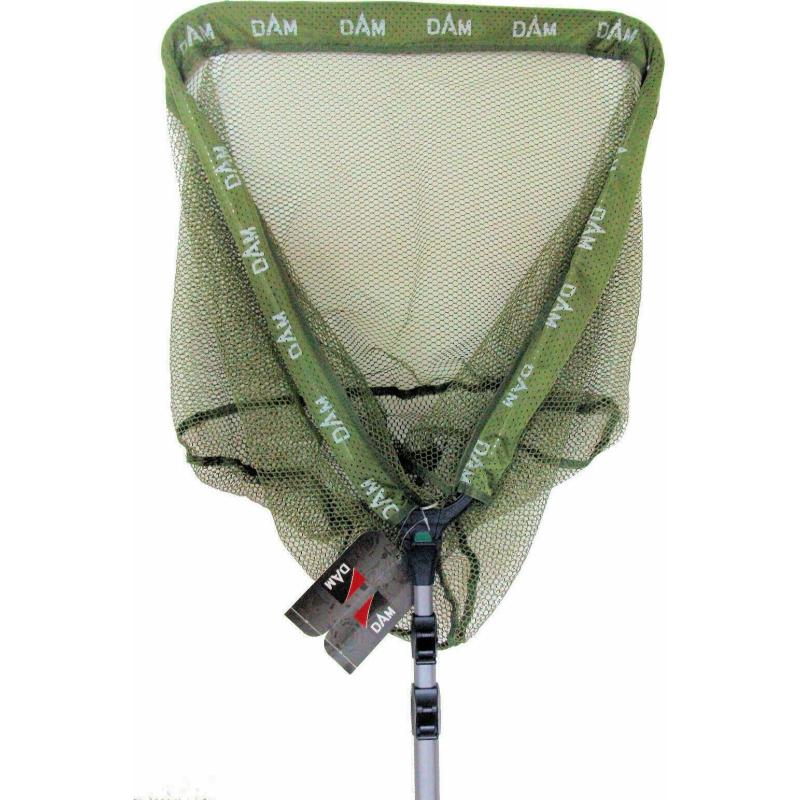 DAM Crosspower Landingnet 220cm/2Pc 50X50X40cm Gummi