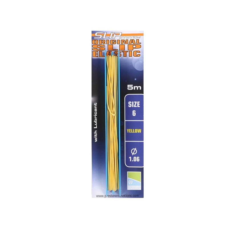 Preston Slip Elastic No 8 - Black