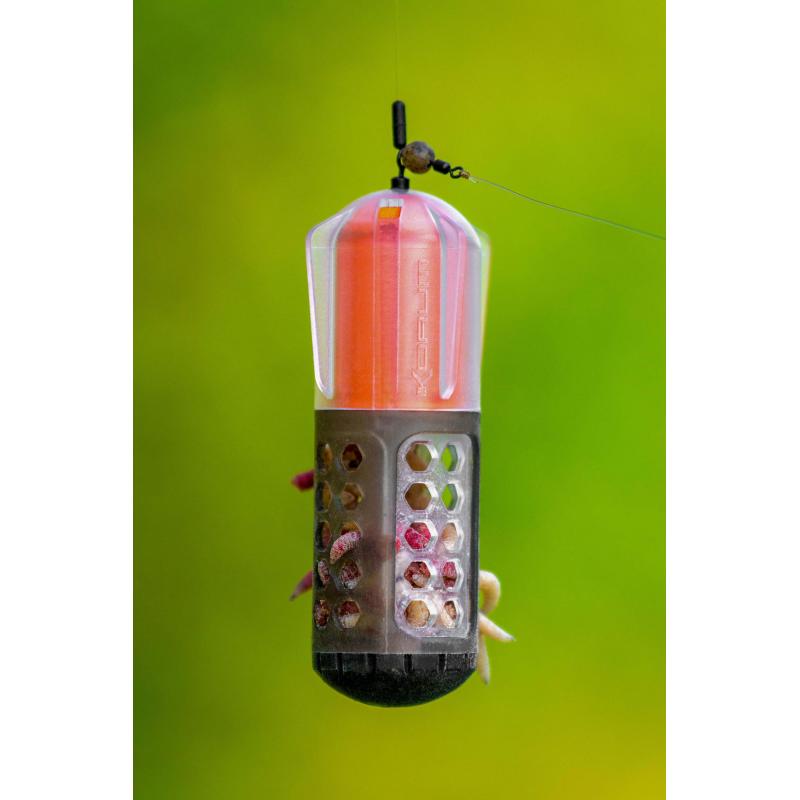 Korum Floating Window Combi Feeder - Fluoro Top