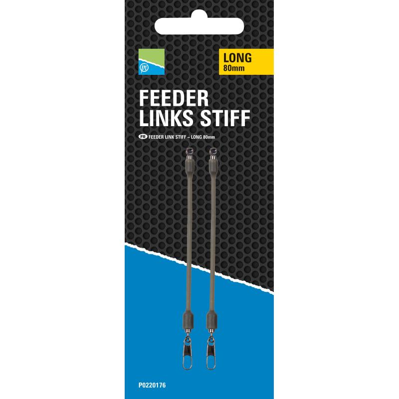Preston Feeder Links Stiff Long 80mm