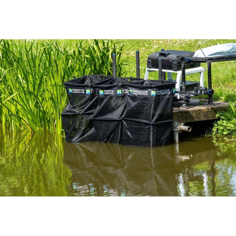 Preston Triple 2.5m Carp Keepnet Pack