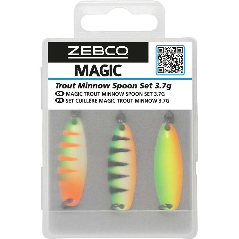 Zebco Magic Trout Minnow Spoon Set 3.7g