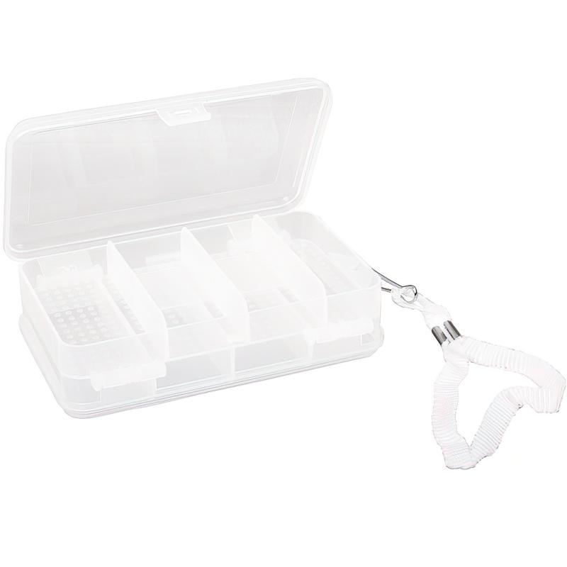 FLADEN K&ouml;derbox double 10 F&auml;cher 142x85x45mm. Weiss