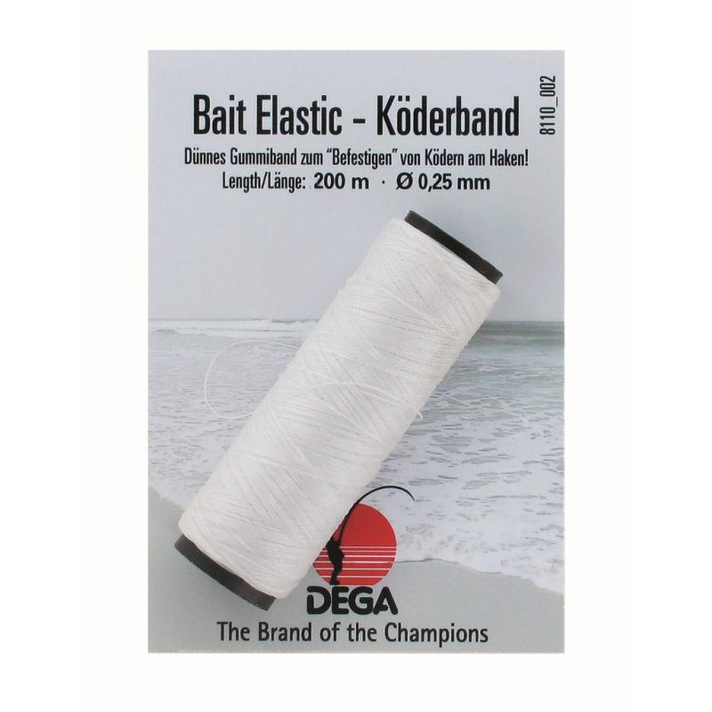 DEGA Bait-Elastic-Band 200 m, 0,15 mm