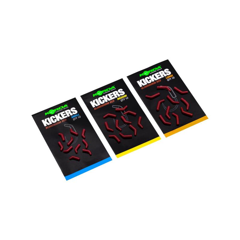 Korda Kickers Bloodworm Red M