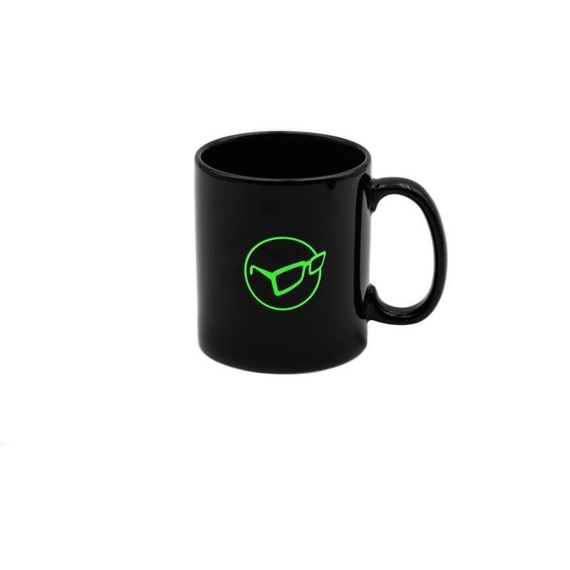 Korda Mug Glasses Logo Black