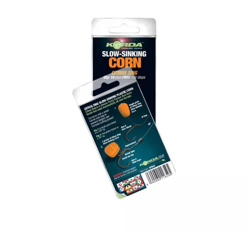 Korda Slow Sinking Corn Citrus Zing Orange