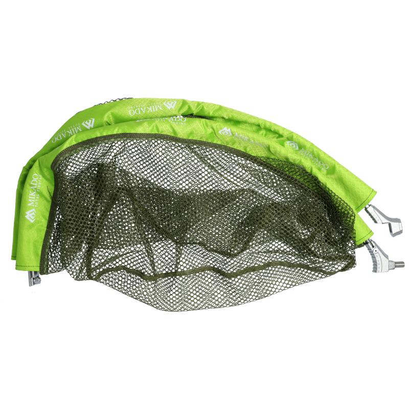 Mikado Kescherkopf - 50/45cm - Soft Mesh - Durchmesser 5mm - Faltbar