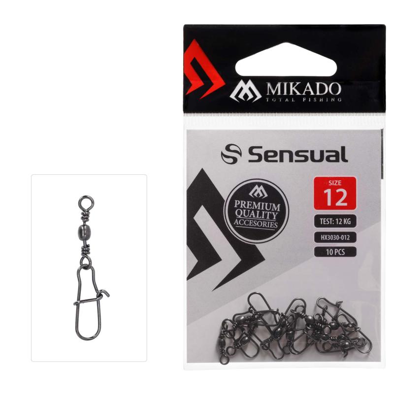 Mikado T&ouml;nnchenwirbell Fastlock Snap Nr. 18 Bn.