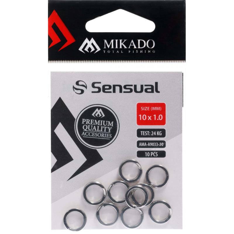 Mikado Splitring - Stark - Gr&ouml;&szlig;e 8X0.8mm .