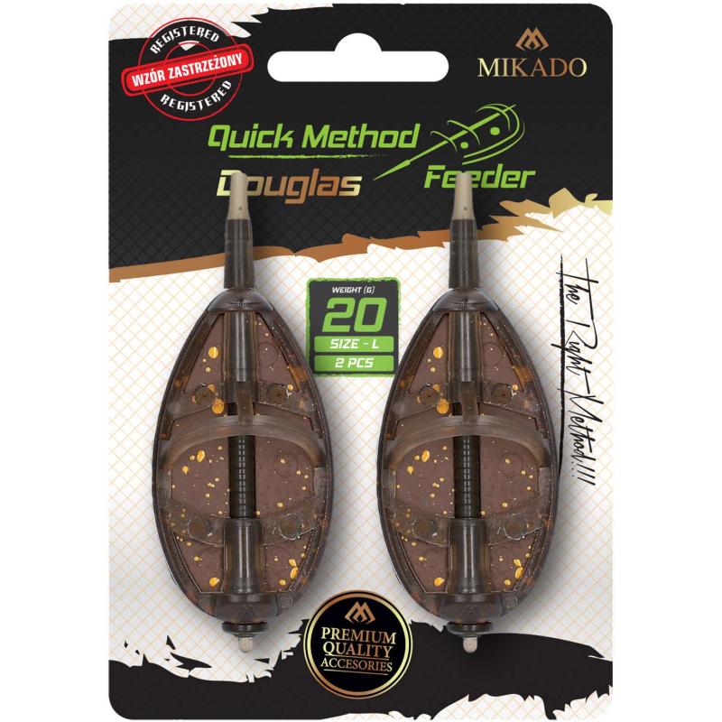 Mikado Feeder - Method Feeder "Douglas" Q.M.F. System L - 20G - 2 Stck.