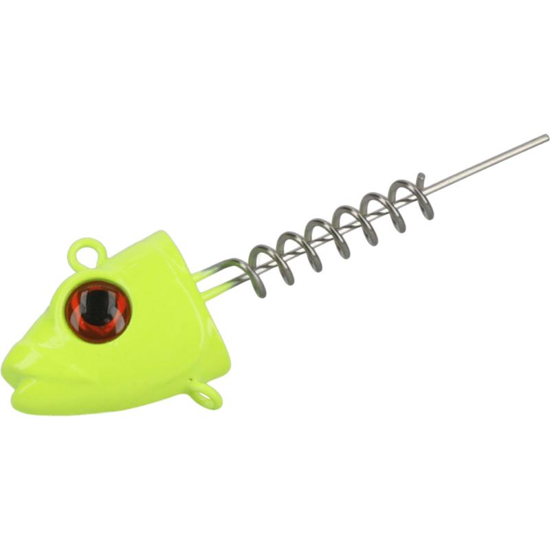 Mikado Schraube F&uuml;r Softlures Jaws Vertical 45G/Fluo 2 Stck.